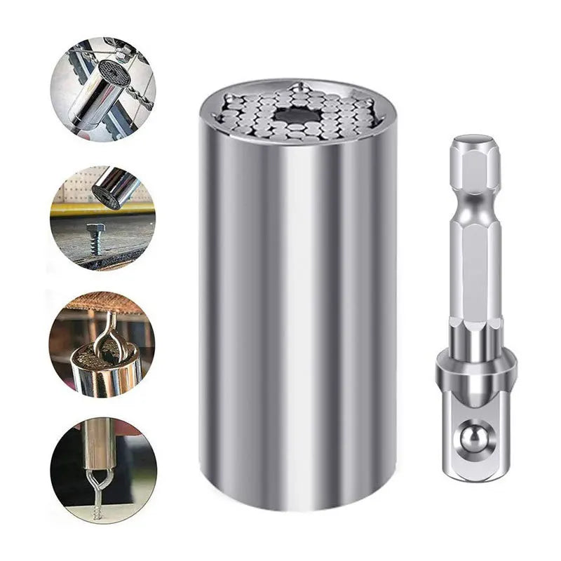 Universal Socket 7-19mm 3/8in Ratchet fitting